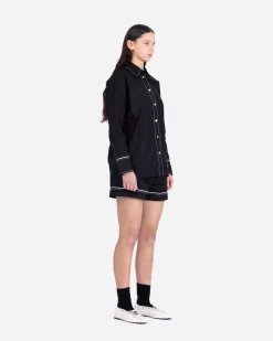 Cotton Poplin Elasticated Shorts