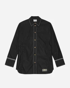 Cotton Poplin Raglan Shirt