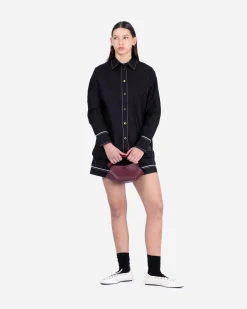Cotton Poplin Raglan Shirt