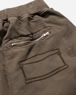 Deconstructed Aged Camo Sweatskirt
