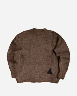 Dropstitch Mohair Knit Crewneck
