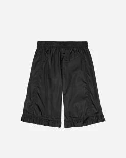 Duchesse Nylon Midi Ruffle Shorts