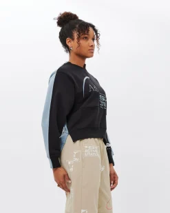 Flotsam Sweatshirt med delt hals
