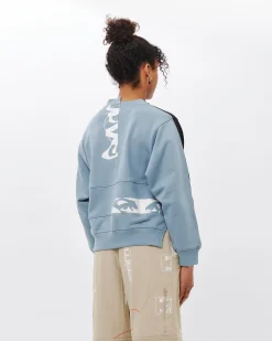 Flotsam Sweatshirt med delt hals