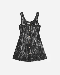 Heavy Denim Mini Dress